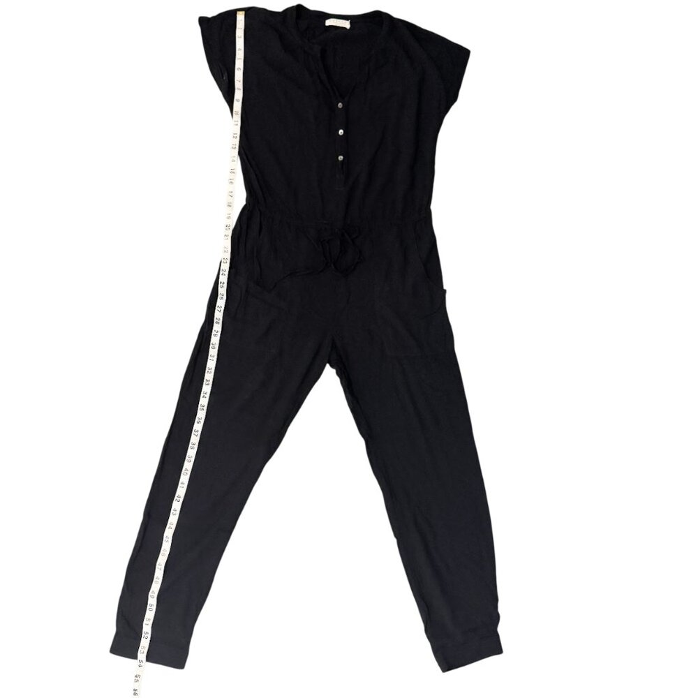 Velvet Graham Spencer Black Jumpsuit Casual Travel Minimalist One Piece S - Picture 9 of 12